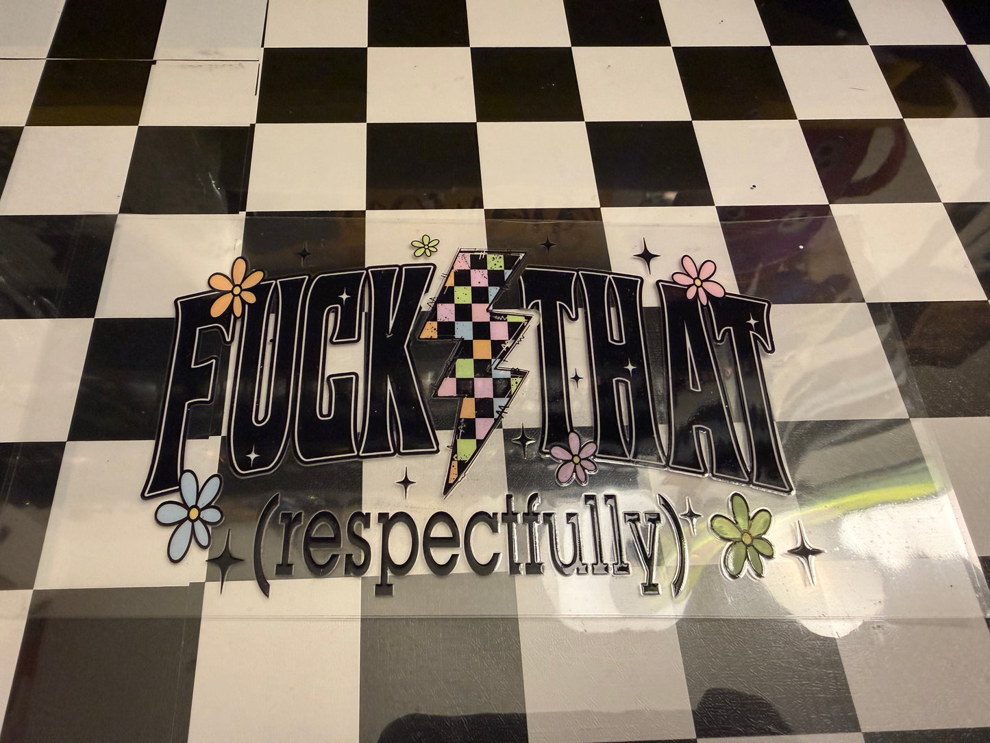 Fuck that respectfully