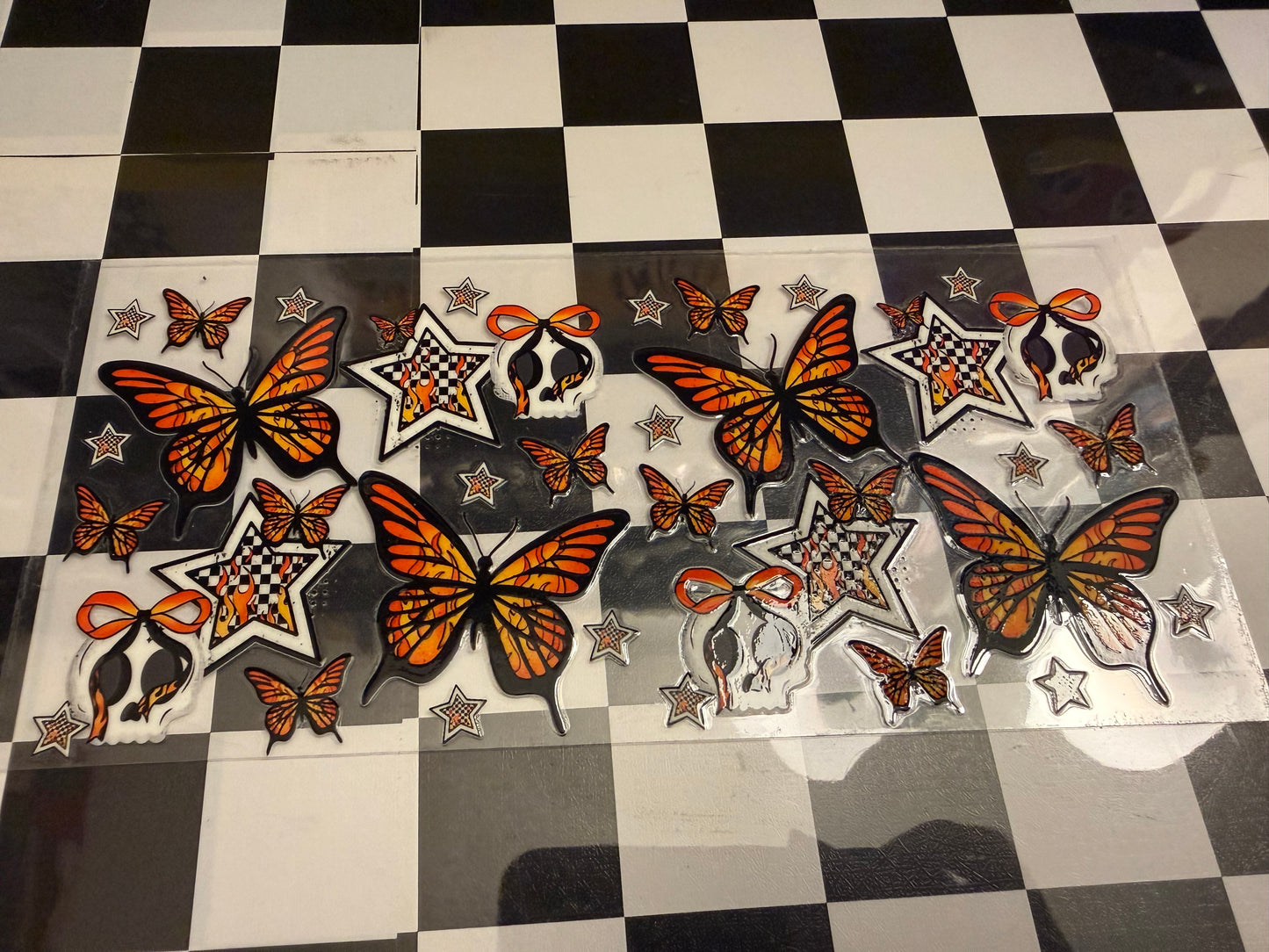 Butterflies and Skulls