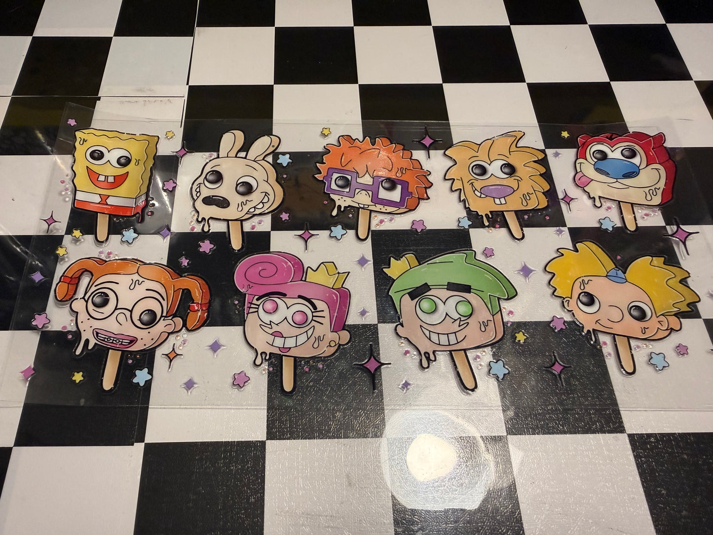 Character Popsicles