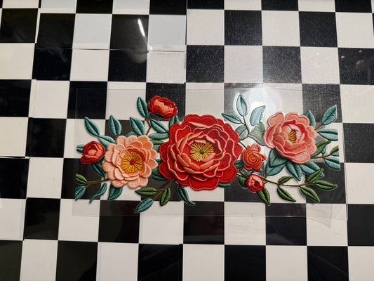 Red and Cream Rose