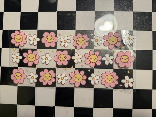 Pink Smiley Face Flowers