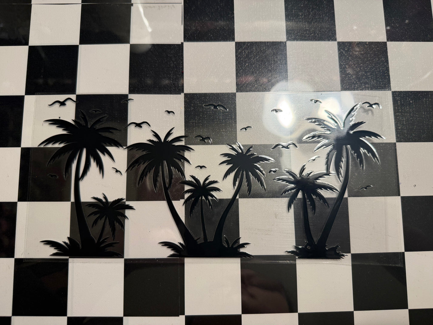 Black Palm Trees