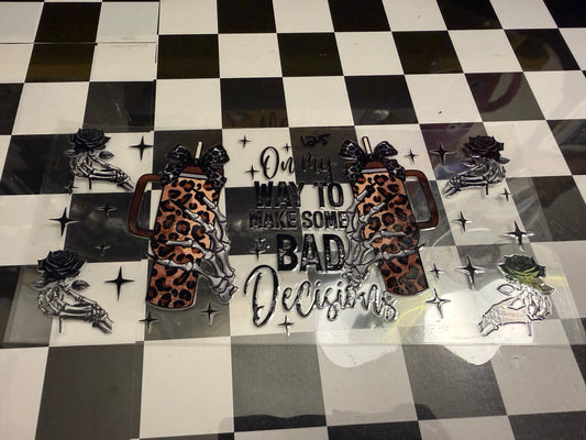 On my way to make some Bad Decision