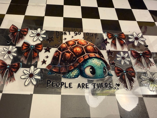 Don't go out people are there