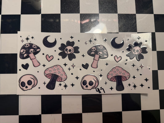 Skull  & Mushroom