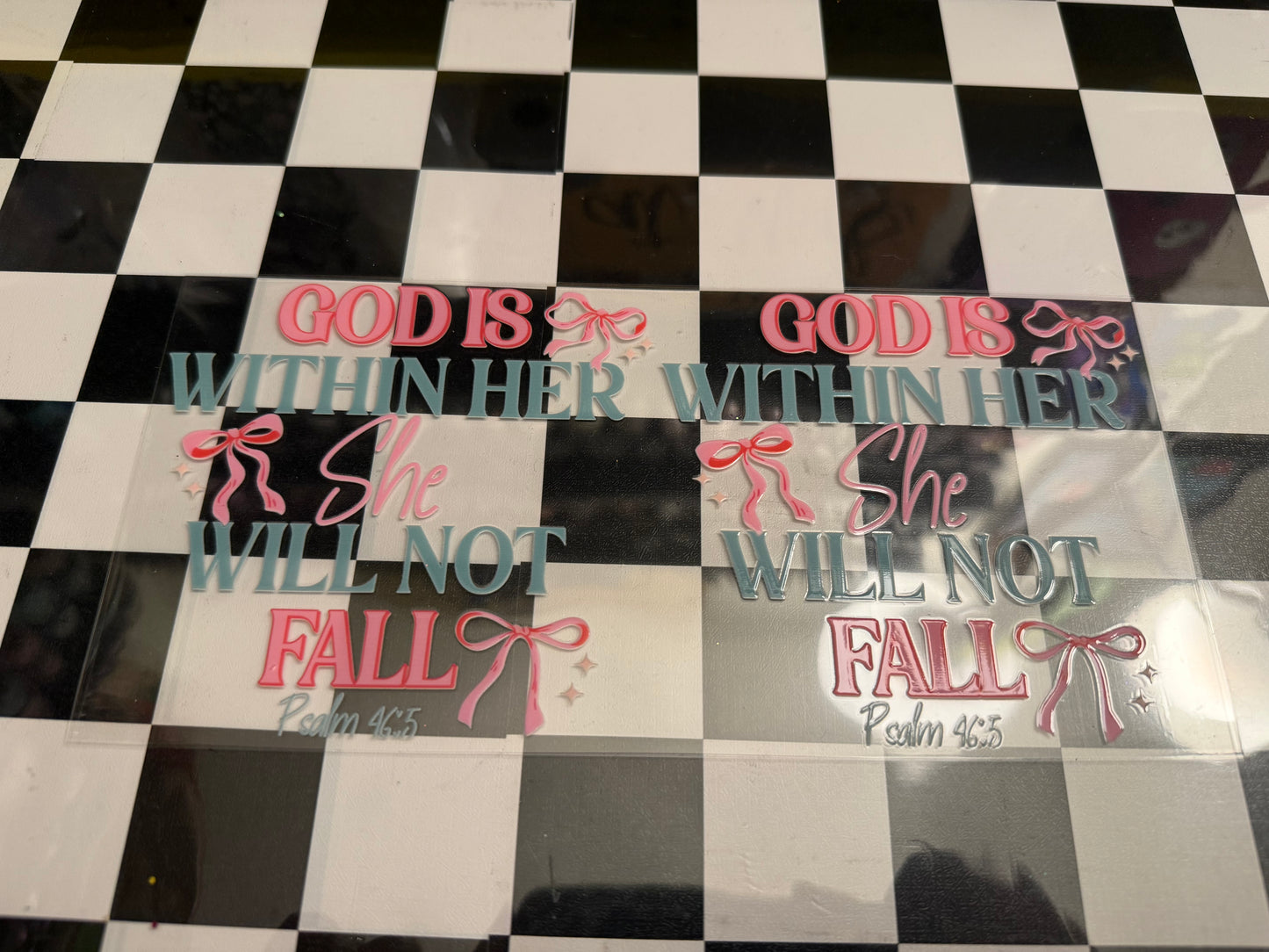 God is within her