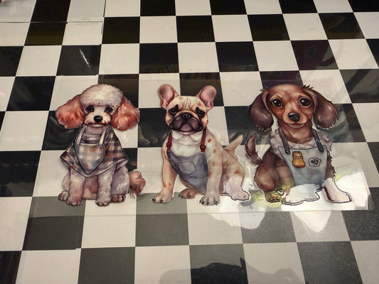 Dogs w/ Aprons