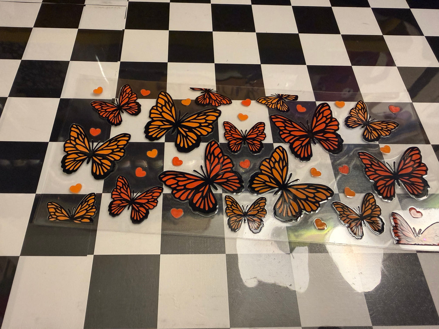 Orange Butterflies