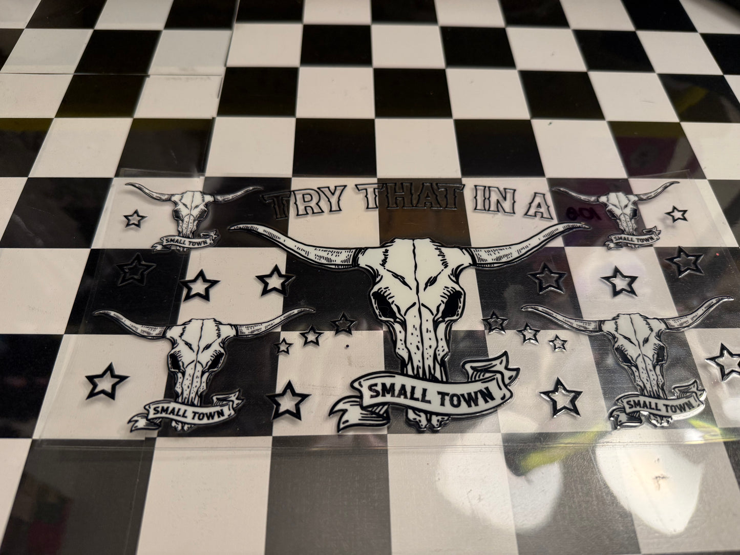 Try that in a small town