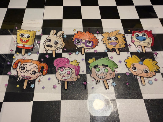 Character Popsicles